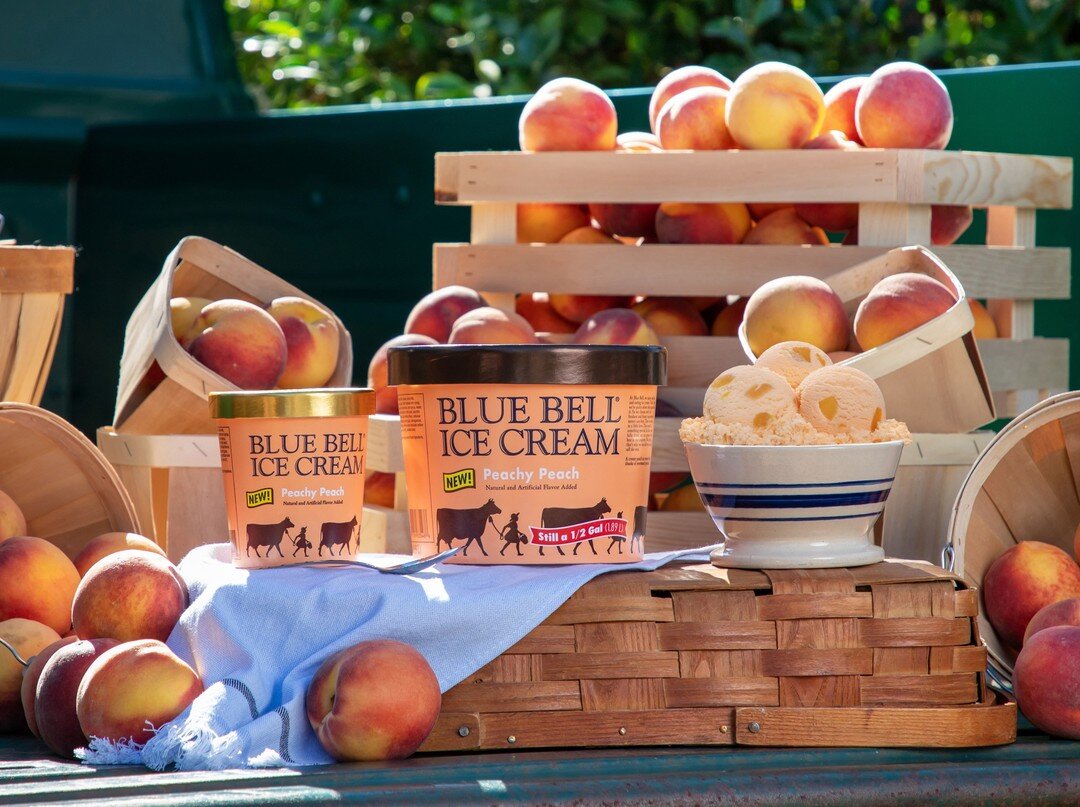 Ya'll. @bluebellicecream has released its Peachy Peach ice cream in stores for the first time every! 🍑 Just in time for spring! 
Can confirm it can be found in our Lexington County grocery stores. #peach #peachicecream #bluebellicecream #lexingtons